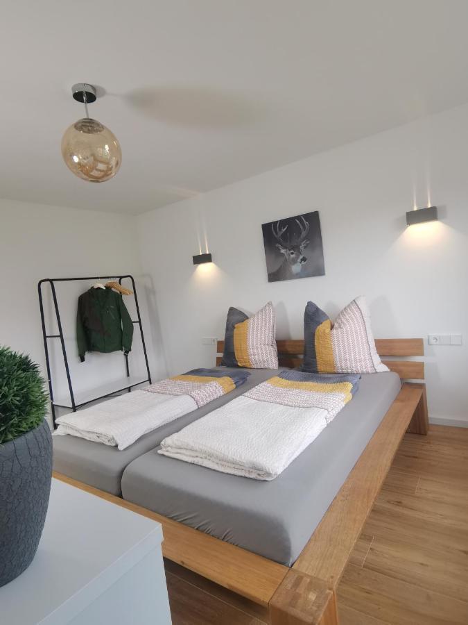 Moderne Ferienwohnung Gartenblick Amtzell Buitenkant foto